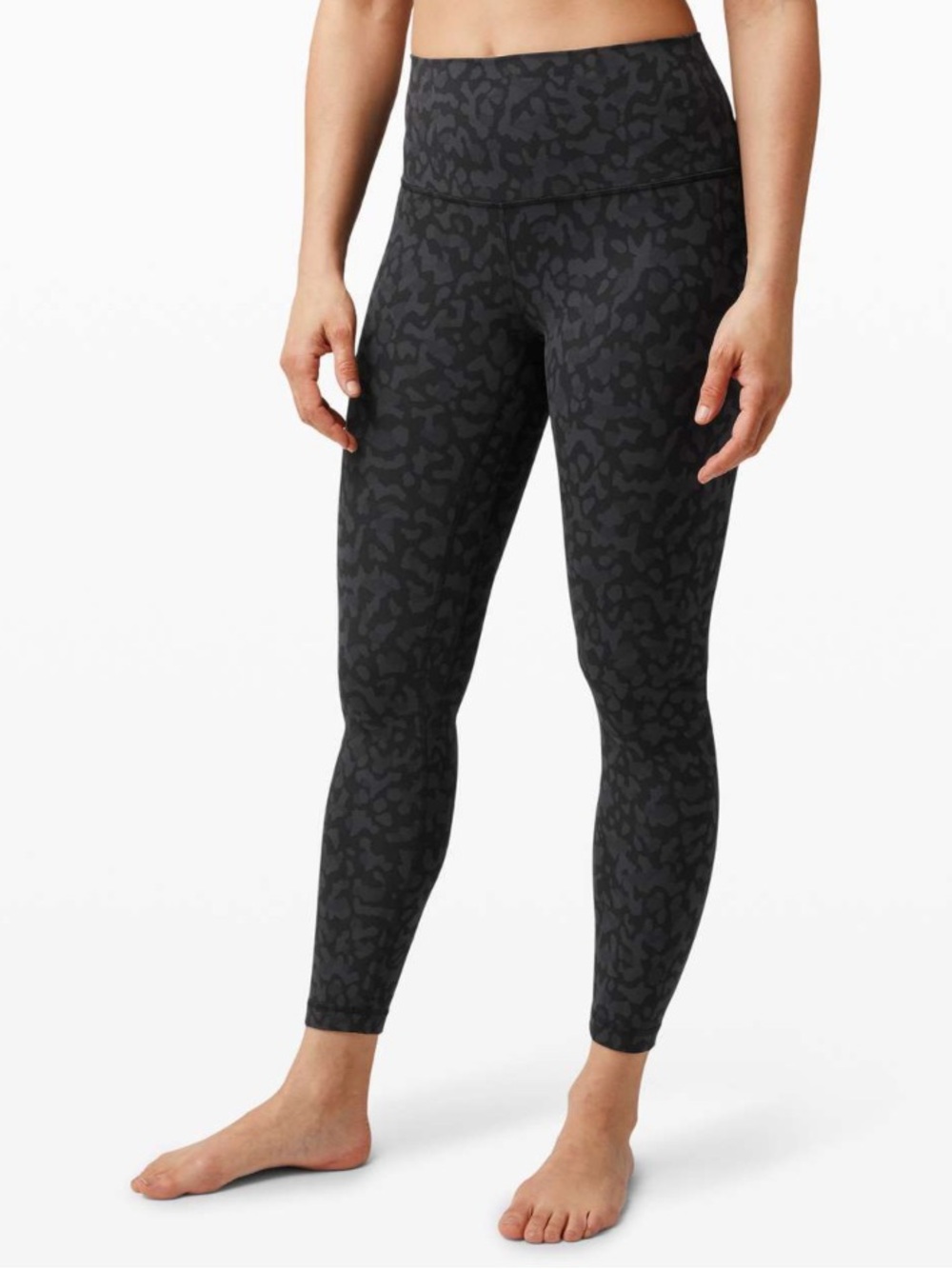 Lululemon align size 4 formation camo deep coal